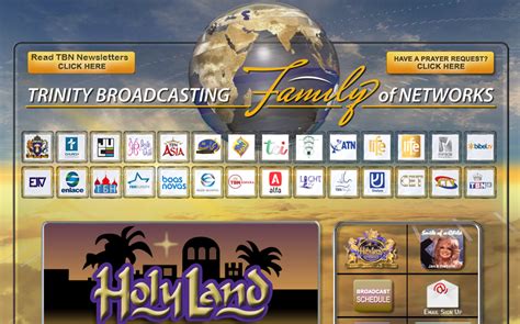 Trinity broadcasting - Trinity Broadcasting Network (TBN) Broadcast Media Production and Distribution Tustin, CA 7,903 followers The world’s largest and most-watched faith and family broadcaster.
